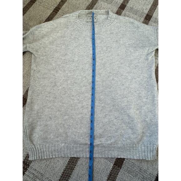 Jumper 1234 Cashmere Sweater Knit Gray Women’s Small - Picture 6 of 9